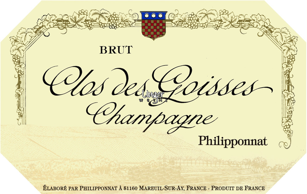 2009 Champagne Clos des Goisses Brut Philipponnat Champagne