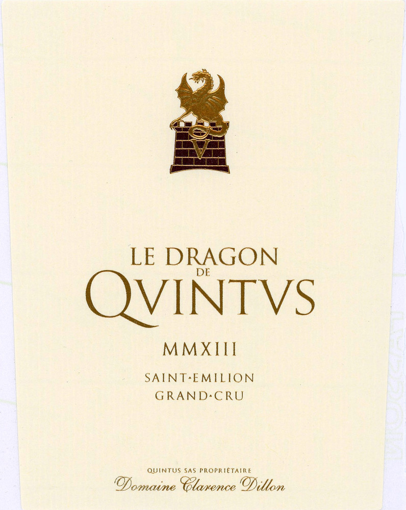 Chateau Quintus - Le Dragon de Quintus 2020 0,75 L