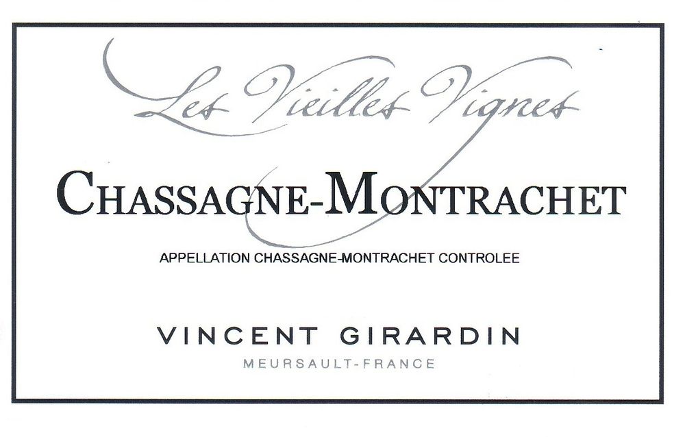 Girardin, Vincent - Chassagne Montrachet Vieilles Vignes AC 2020