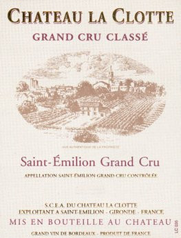 Chateau La Clotte 2020 0,75 L