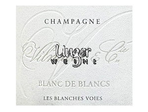 2012 Champagner Blanc de Blancs Les Blanches Voies Extra Brut Vilmart Champagne
