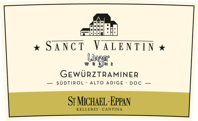 2020 St. Valentin Gewürztraminer Kellerei St. Michael-Eppan Südtirol