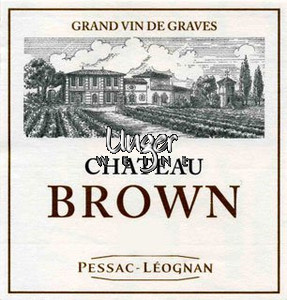 2014 Chateau Brown blanc Chateau Brown Pessac Leognan