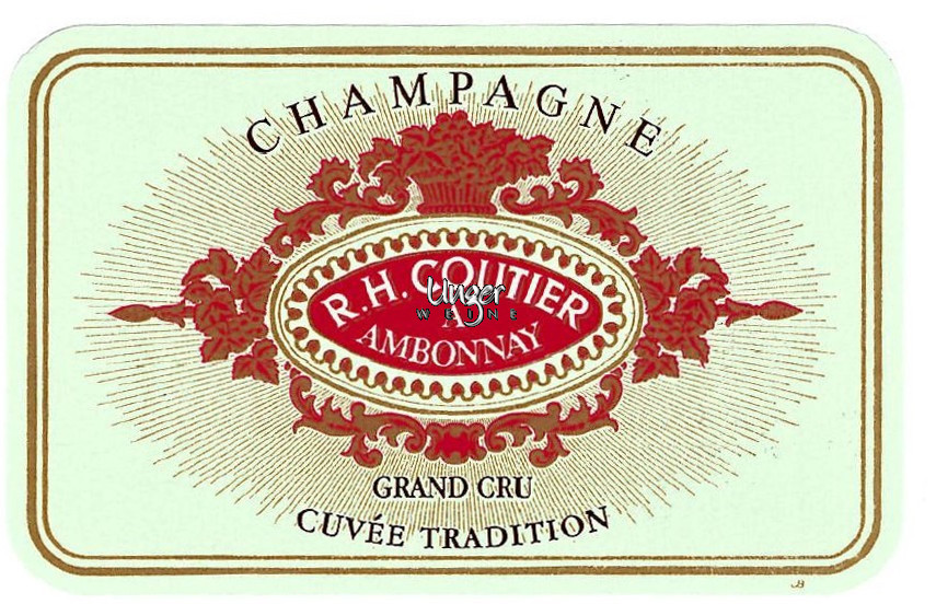 Champagne Brut Tradition Grand Cru - Vorteilspaket (6*0,75l) Coutier Champagne