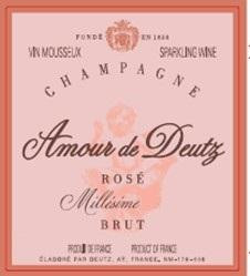 2013 Champagner Amour de Deutz Rose Deutz Champagne