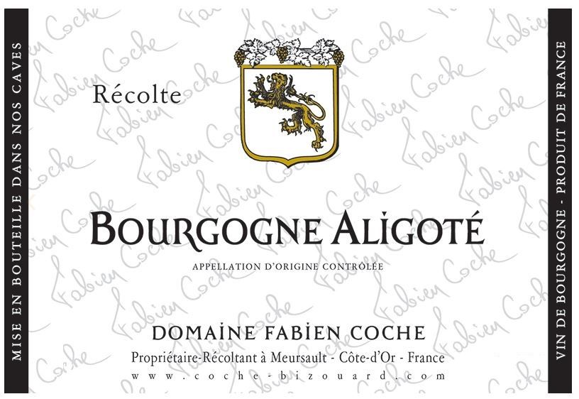 Domaine Fabien Coche - Bourgogne Aligoté Vieilles Vignes 2023