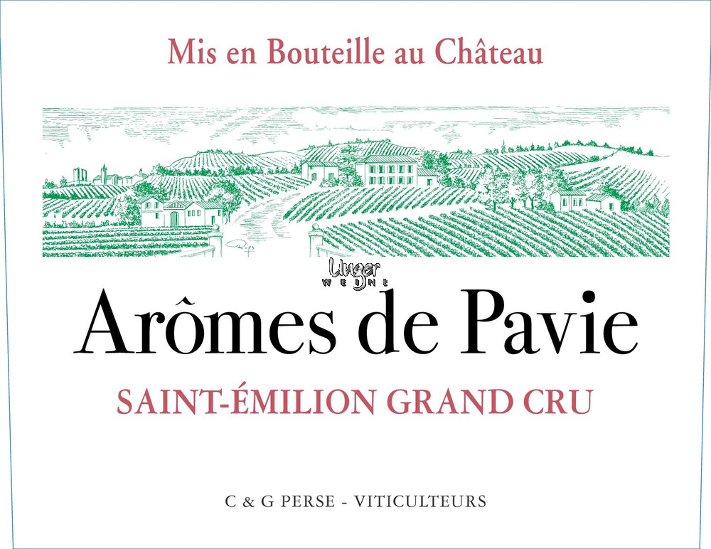 2019 Aromes de Pavie Chateau Pavie Saint Emilion