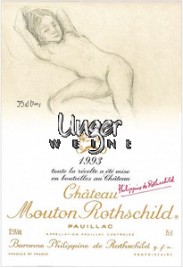 1993 Chateau Mouton Rothschild Pauillac