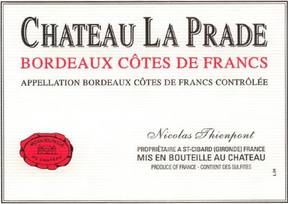 Chateau La Prade 2017