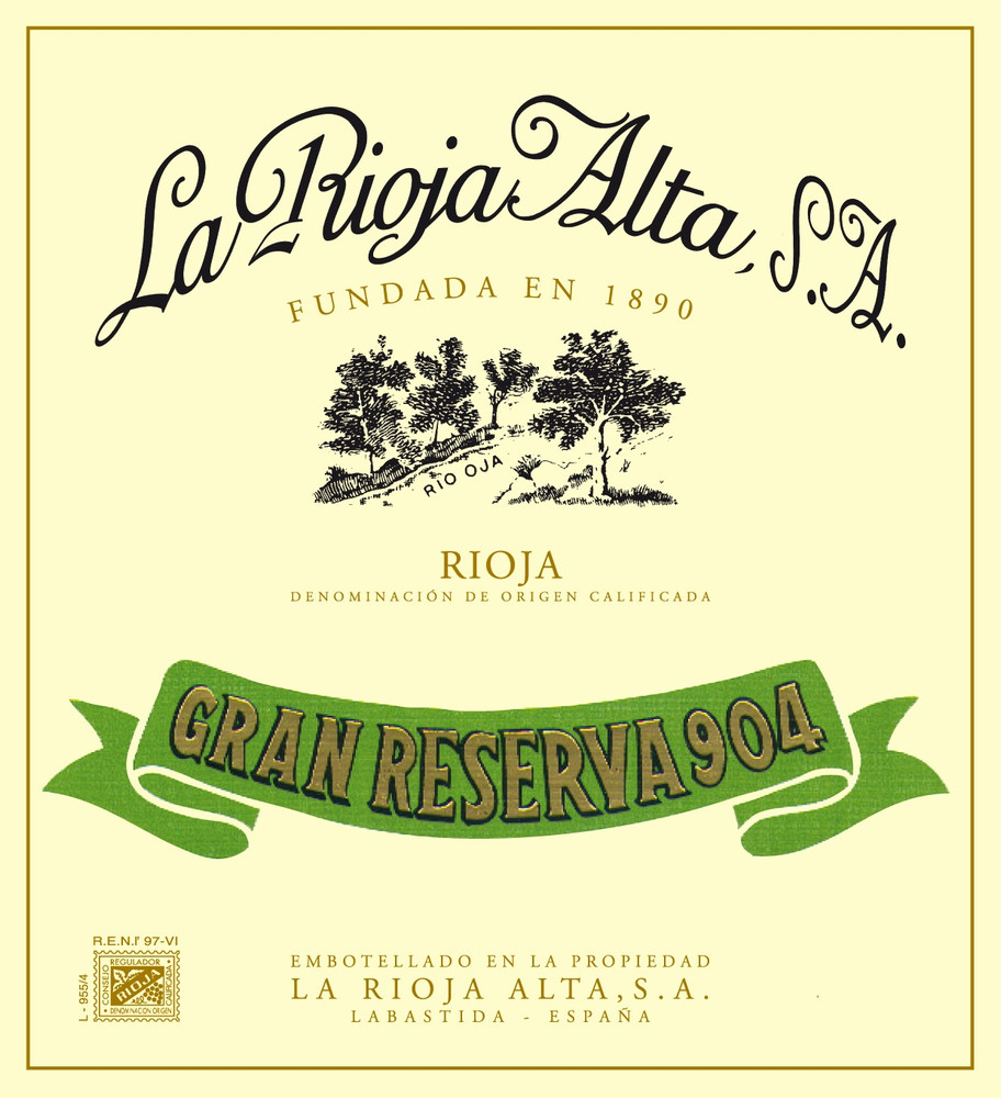 La Rioja Alta - Gran Reserva 904 2009