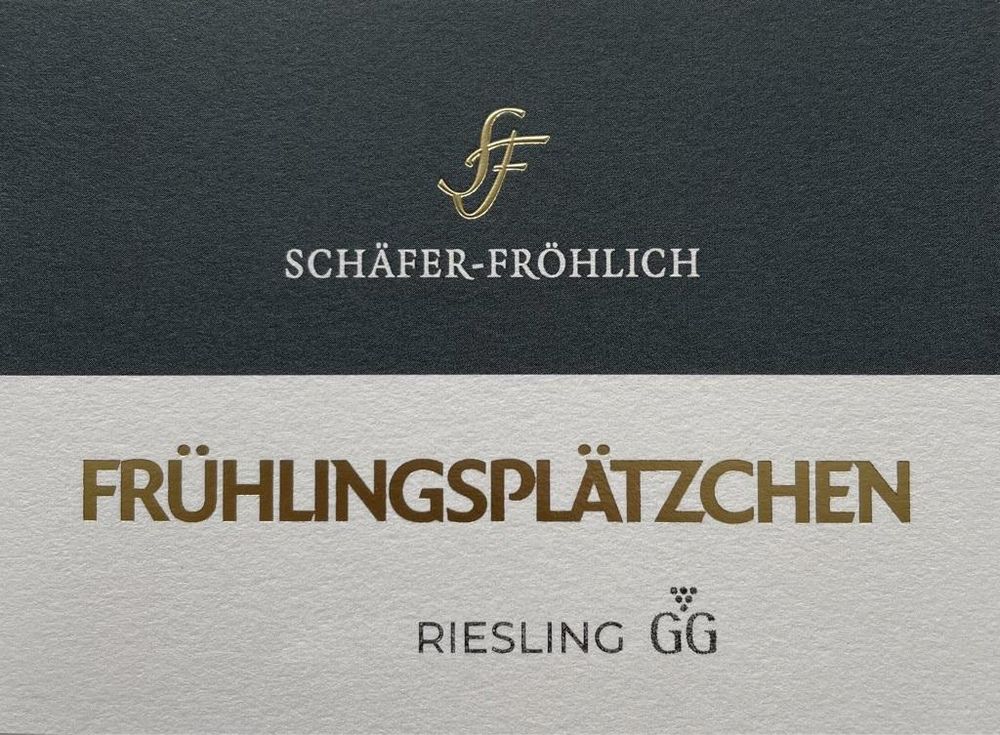 ⁨Schäfer-Fröhlich - Frühlingsplätzchen Riesling GG 2023⁩ ⁨0,75 L⁩