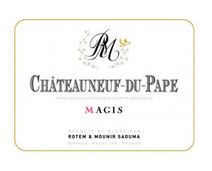 2022 Chateauneuf du Pape Blanc MAGIS Rotem & Mounir Saouma Chateauneuf du Pape