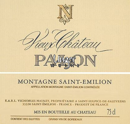 2015 Vieux Chateau Palon Montagne Saint Emilion