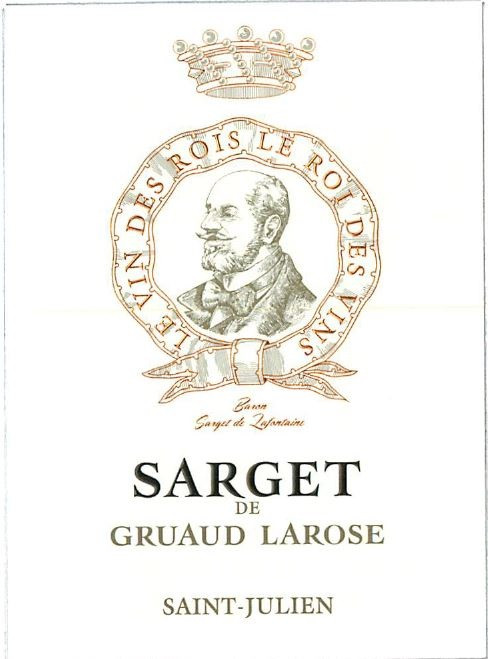 Chateau Gruaud Larose - Sarget de Gruaud 2019