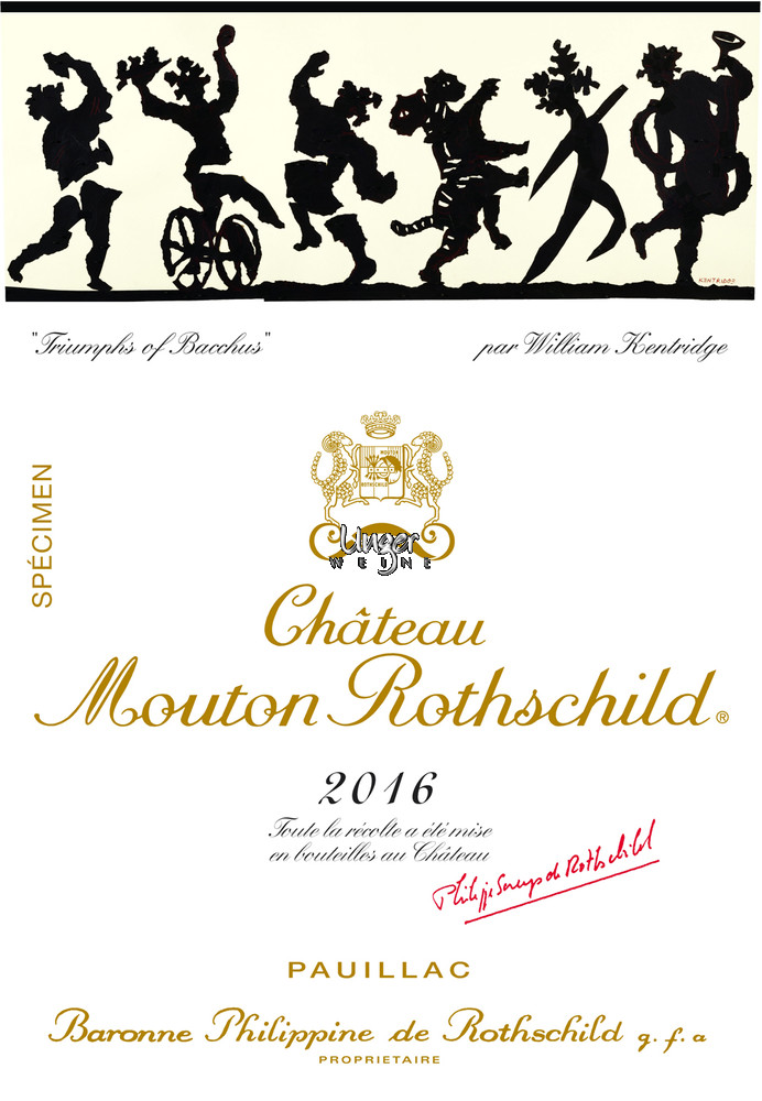 2016 Chateau Mouton Rothschild Pauillac