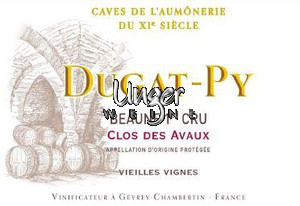 2022 Beaune Clos des Avaux 1er Cru Vieilles Vignes Dugat Py Cote de Beaune