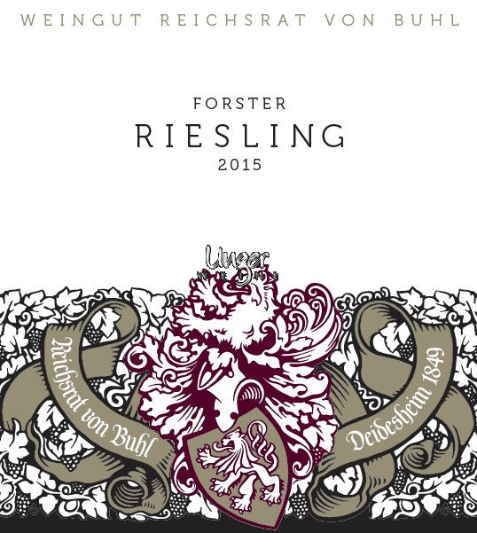 2015 Forster Riesling trocken Reichsrat von Buhl Pfalz