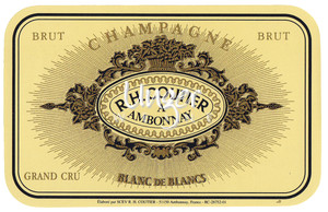 Champagne Brut Blanc de Blancs Grand Cru Coutier Champagne