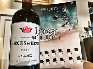 2018 La Couronne de Marquis de Terme Chateau Marquis de Terme Margaux