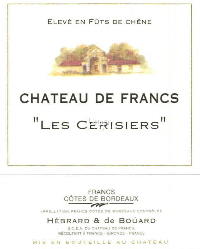 Chateau de Francs - Les Cerisiers 2020