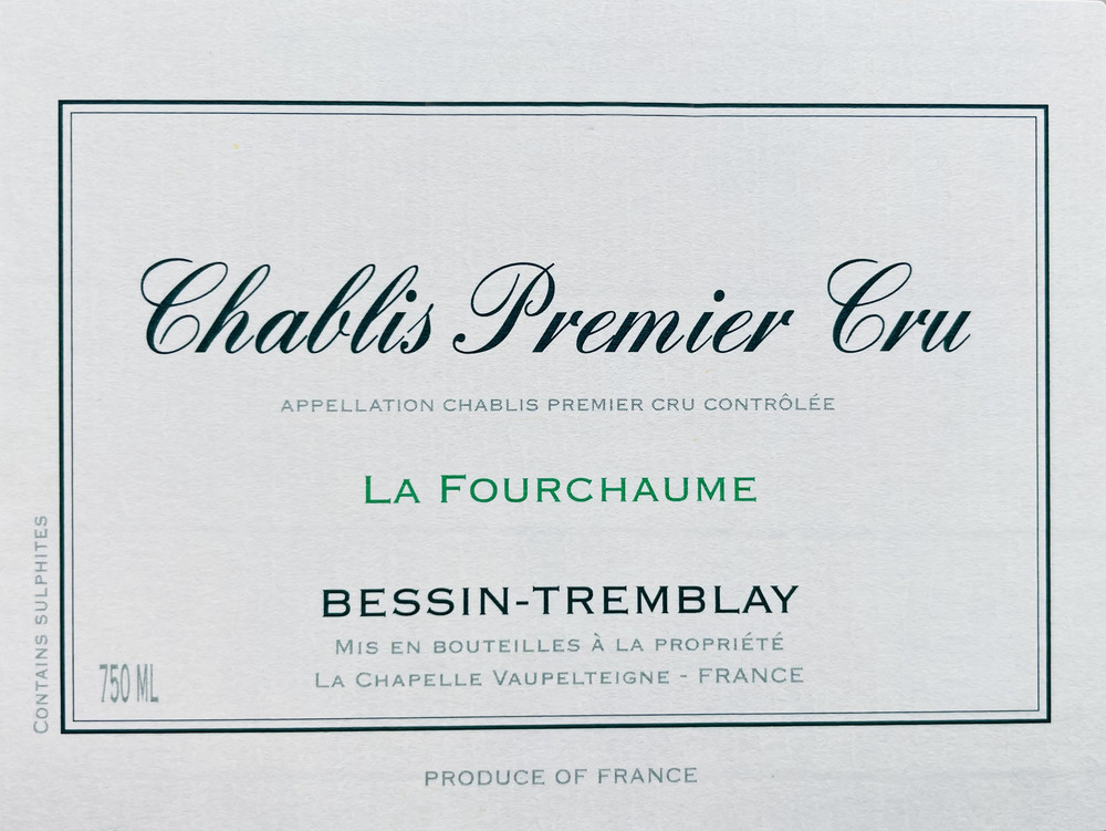 Domaine Bessin Tremblay - Chablis La Fourchaume 1er Cru 2021