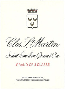 2009 Chateau Clos Saint Martin Saint Emilion