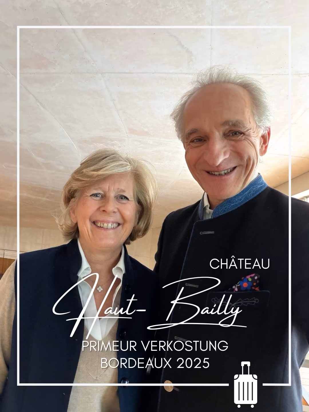 Der 2025er Château Haut-Bailly ist für uns ein absoluter Traumwein und ohne Frage der beste Jahrgang, den wir jemals auf diesem legendären Weingut verkostet haben.

Véronique Sanders und ihr Team haben hier Außergewöhnliches geleistet. Der Wein vereint Charme, Eleganz und Schmelz mit einer beeindruckenden Frische, Spannung und Präzision. Genau diese Balance macht ihn so faszinierend.

Zahlreiche Bewertungen bis hin zu 98, 99 und sogar 100 Punkten unterstreichen die herausragende Qualität dieses außergewöhnlichen Pessac-Léognan. Bei einem Ertrag von lediglich 26 hl/ha waren die Mengen zwar äußerst klein, die Qualität jedoch schlichtweg sensationell.

Unser größter Respekt und ein herzliches Kompliment an Véronique Sanders und das gesamte Team von Haut-Bailly.🍷👏🏻

@chateauhautbailly #ungerweine #ChateauHautBailly #Bordeaux2025 #PessacLeognan #EnPrimeur