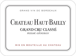 2021 Chateau Haut Bailly Pessac Leognan