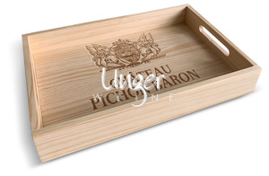 Holztablett Unger Weine