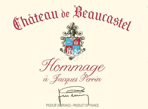 Chateau de Beaucastel - Chateauneuf du Pape Hommage a J. Perrin 2017