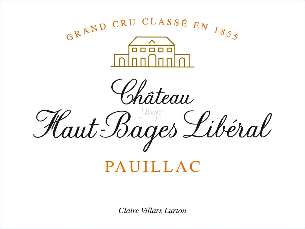 Chateau Haut Bages Liberal 2018