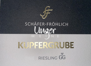 2023 Kupfergrube Riesling Grosses Gewächs Trocken Schäfer-Fröhlich Nahe