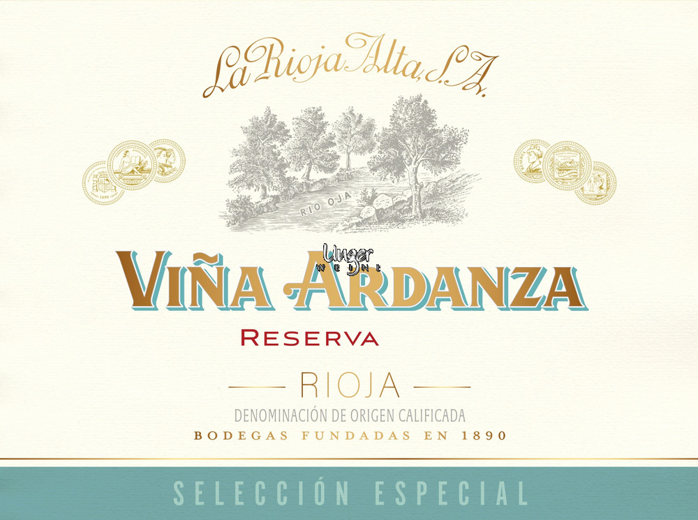 2010 Vina Ardanza Reserva Seleccion Especial La Rioja Alta Rioja