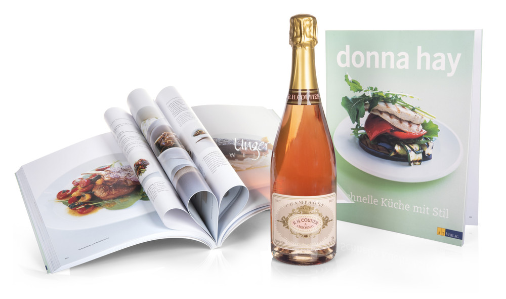 Coutier & Donna Hay - Champagne Brut Rose Grand Cru & Donna Hay Schnelle Küche mit Stil