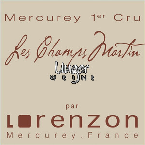 2019 Mercurey 1er Cru Les Champs Martin Rouge Domaine Lorenzon Mercurey