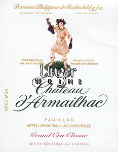 2019 Chateau D`Armailhac Pauillac