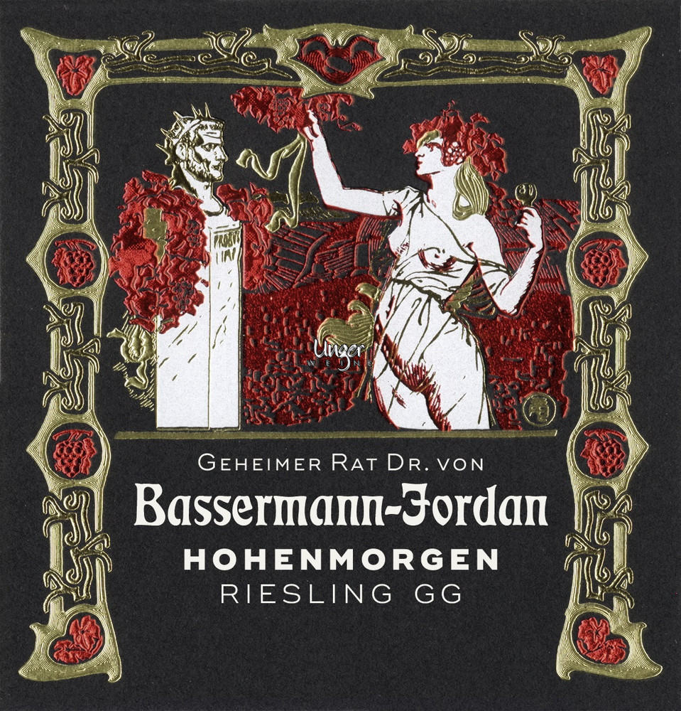 2018 Hohenmorgen Riesling Grosses Gewächs Bassermann Jordan Pfalz