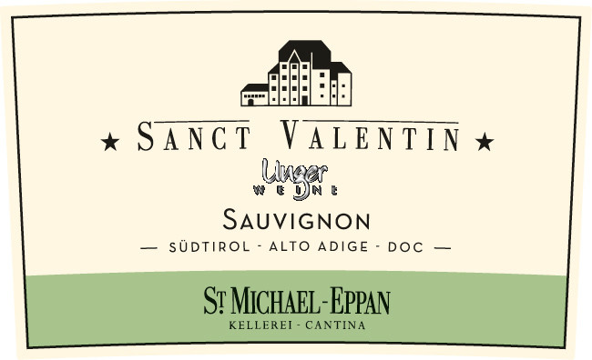 2021 St. Valentin Sauvignon Blanc Kellerei St. Michael, Eppan Südtirol