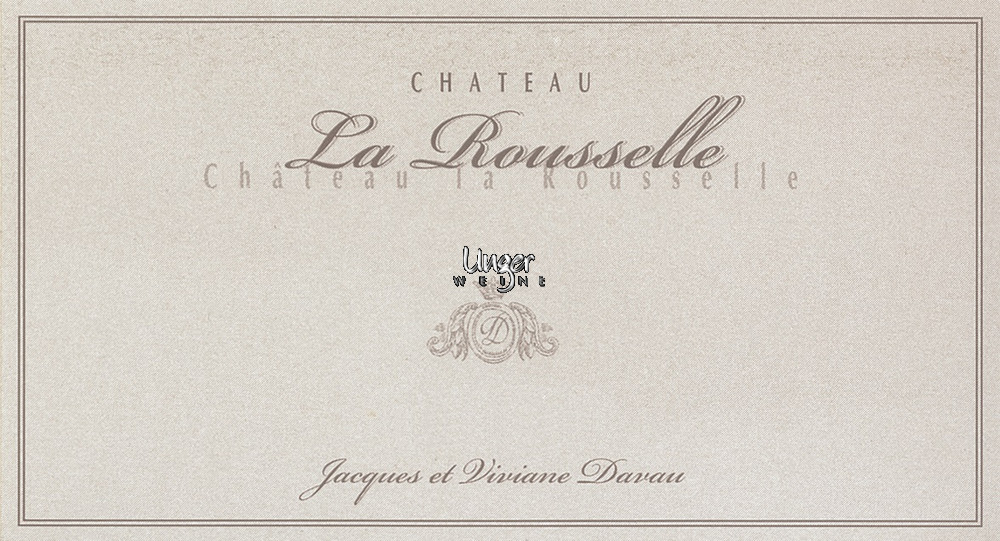 2009 Chateau La Rousselle Fronsac