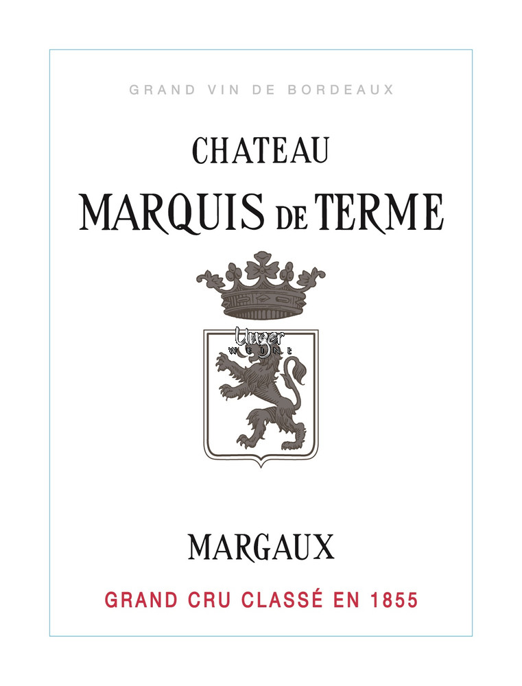 2019 Chateau Marquis de Terme Margaux