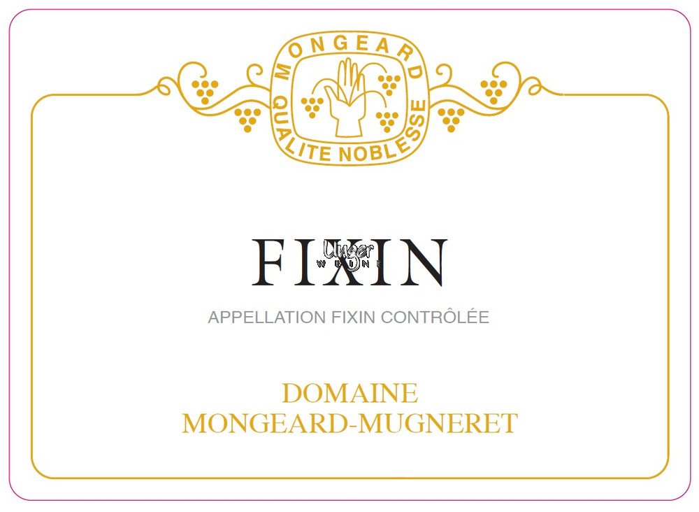 2019 Fixin AC Mongeard Mugneret Cote de Nuits