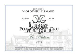 2019 Pommard La Platiere 1er Cru Joannes Violot-Guillemard Cote de Beaune