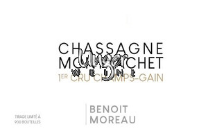 2020 Chassagne Montrachet Champs Gains 1er Cru Benoit Moreau Cote d´Or