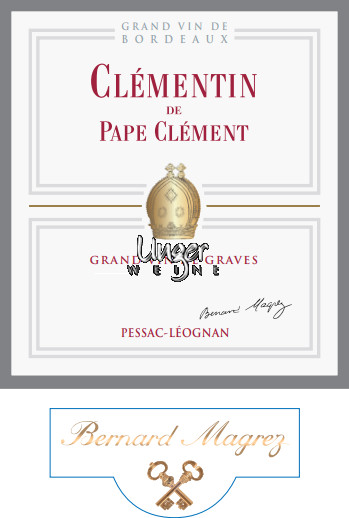 2015 Clementin de Pape Clement Chateau Pape Clement Graves