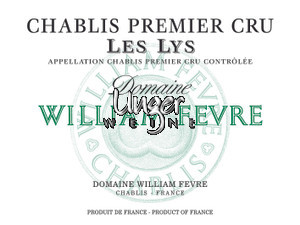2020 Chablis Les Lys Domaine 1er Cru Domaine William Fevre Chablis