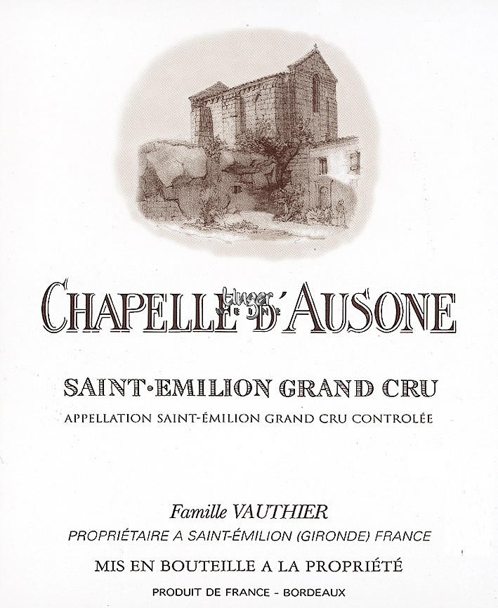 2011 Chapelle d´Ausone Chateau Ausone Saint Emilion