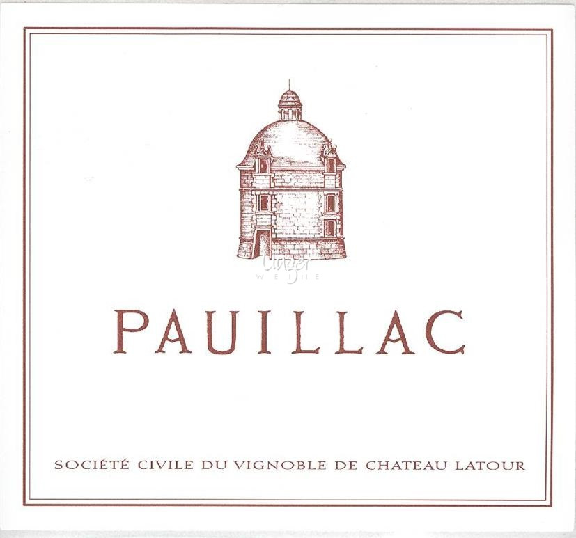 Chateau Latour - Pauillac de Latour 2019