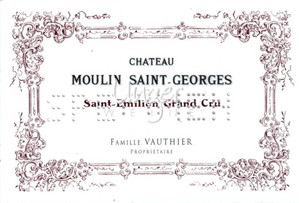 2020 Chateau Moulin Saint Georges Saint Emilion