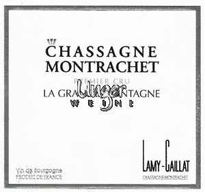 2019 Chassagne-Montrachet 1er Cru La Grande Montagne F. Lamy - Caillat Burgund