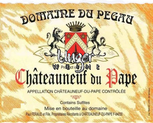 2018 Chateauneuf du Pape Cuvee Reservee Domaine du Pegau Chateauneuf du Pape